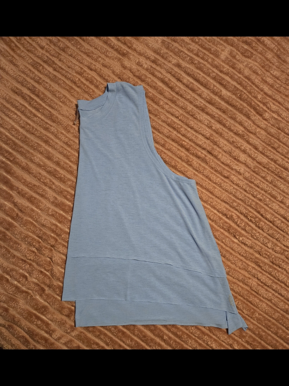 Buy 2 Get 1 Free!! FP Movement by Free People Light Blue Relaxed Tank - Picture 4 of 4